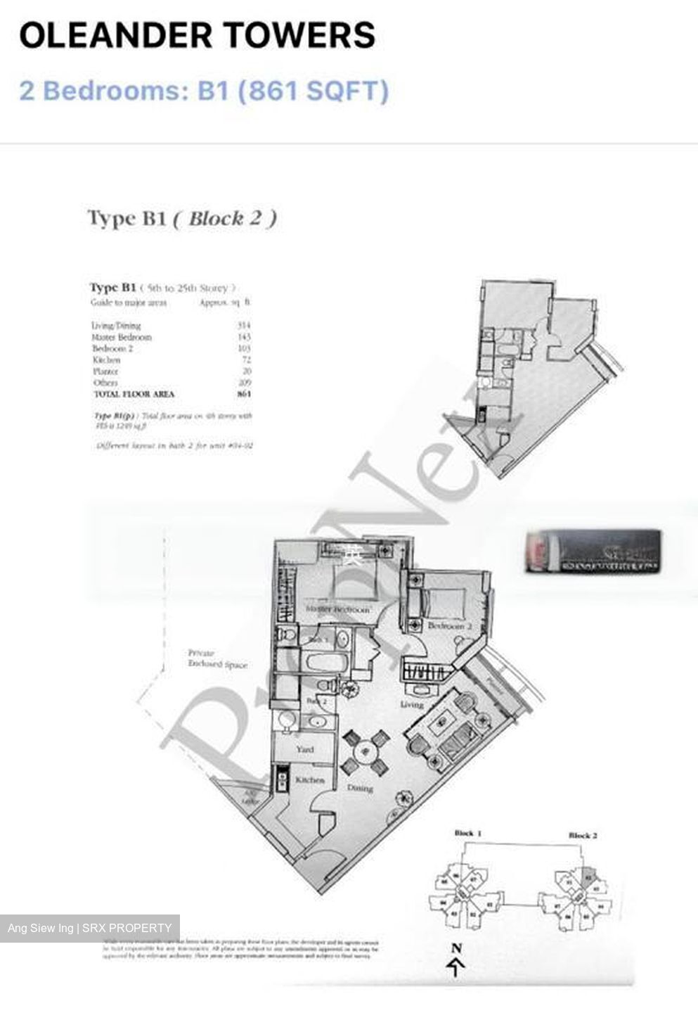 Oleander Towers (D12), Apartment #430352441